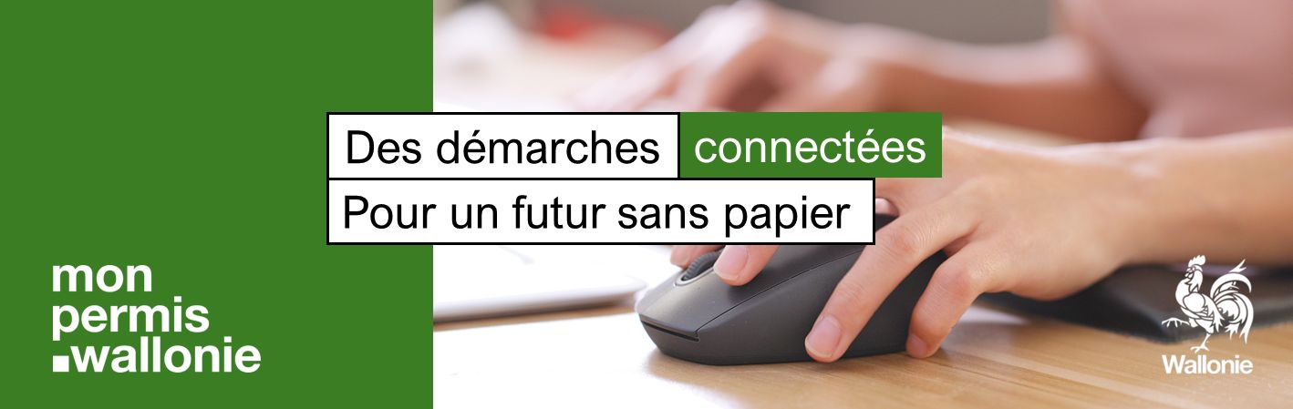 bannière - des démarches connectées pour un futur sans papier !